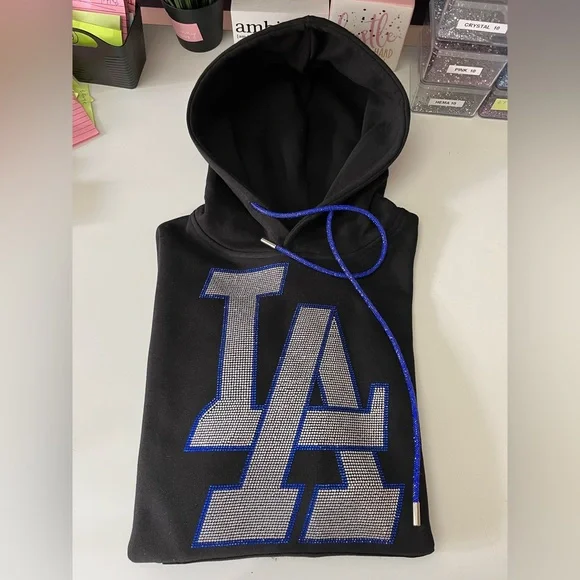 Rhinestone Hoodies - Picture 1 of 2